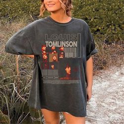 Louis Tomlinson Vintage T-Shirt, Louis Tomlinson Faith In The Future, Louis Tomlinson Merch, Retro 90s Gift For Fan, Com