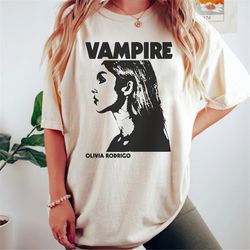 Vintage Olivia Rodrigo T-Shirt, Olivia Rodrigo Vampire Shirt, Olivia Rodrigo New Song Shirt, Vampire Shirt, Olivia Rodri