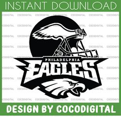 Sports Cricut Svg, Philadelphia football svg, Sports Svg, Football Eagle Svg, Eagles digital files, NFL Teams, NFL Png