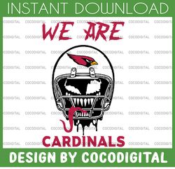 We Are Cardinals Logo Svg, Arizona Cardinals Logo Png, Arizona Cardinals Transparent Logo, AZ Cardinals Svg, NFL Teams