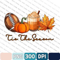 Fall Png, Leopard Pumpkin Png, Season Png, Tis The Season Png, Football Png, Football Sublimation Design, Fall Png