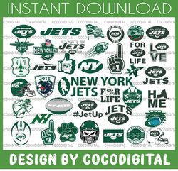 38 Files New York Jets, New York Jets svg, New York Jets clipart, New York Jets cricut,NFL teams svg, Football Teams svg