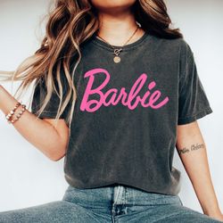 Barbie Comfort Colors shirt, Barbie Movie 2023 Shirt, Party Girls Shirt, Doll Baby Girl, Birthday Shirt, Girls Shirt Bar