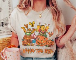 Vintage Winnie the Pooh Halloween Shirt, Retro Halloween Shirt, vintage pooh, Classic Pooh Bear Shirt, spooky season, Ha