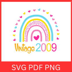 Vintage 2009 Retro Svg | VINTAGE 2009 SVG DESIGN | Vintage 2009 Sublimation Designs | Printable Art | Digital Download