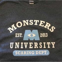 Monsters Inc SVG Monsters University Silhouette Disneyworld Vacation Shirts Download DXF Cricut Ion On Htv Disneyland SV