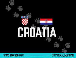 Croatia Flag Croatian Football Soccer Fan Men Women Kids png, sublimation copy