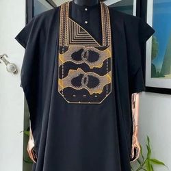 Mens african agbada,3pcs traditional suit,ankara agbada,trendy agbada set, dashiki agbada set,free DHL shipping