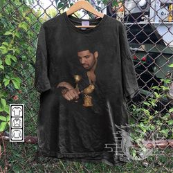 Drake Rap Shirt, Take Care Album Vintage Hip Hop Bootleg Sweatshirt, Young Thug Homage 90s Retro Graphic Tee Rap Unisex
