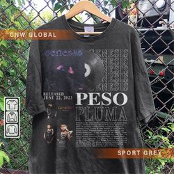 Peso Pluma Rap Shirt, Genesis Album 90s Y2K Merch Vintage Hiphop Sweatshirt, Peso Pluma Tour Retro Unisex Gift Bootleg H