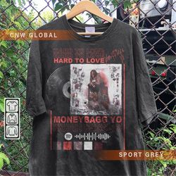 Moneybagg Yo Rap Shirt, Hard To Love Album 90s Y2K Merch Vintage Hiphop Sweatshirt, Moneybagg Yo Retro Unisex Gift Bootl