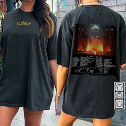 Illenium Music Shirt Double Sided, Illenium Live World Tour 2023 90s Y2K Sweatshirt, Illenium DJ Gift For Fan Unisex Gif