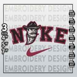 NCAA Embroidery Files, Nike New Mexico State Aggies Embroidery Designs, Machine Embroidery Files, NCAA New Mexico State