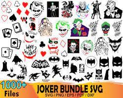 Joker SVG Bundle- INSTANT DOWNLOAD