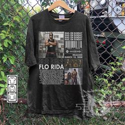 Flo Rida Rap Shirt, Mail On Sunday Album 90s Y2K Merch Vintage Rapper Hiphop Sweatshirt, Flo Rida Retro Unisex Gift Boot