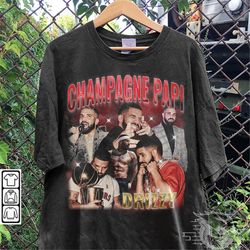 Drake Rap Shirt, Drake Champagne Papi Vintage 90s Y2K Bootleg Drizzy Sweatshirt, Drake Bootleg 2023 Gift For Fan Graphic