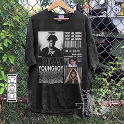 NBA Youngboy Rap Shirt, Top Album 90s Y2K Merch Vintage Rapper Hiphop Sweatshirt, NBA Youngboy Retro Unisex Gift Bootleg