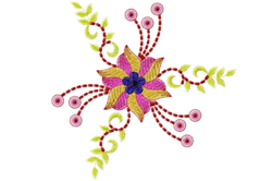 Flower Embroidery Designs: Elevate Your Creations with Delicate Beauty Flower Embroidery Embroidery Design