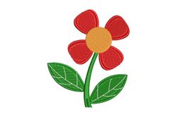Discover the Exquisite Flower Embroidery Design - Digitized by Hand for Impeccable Detail! - Flower Embroidery Design
