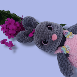 crochet bunny,plush bunny,animal toy