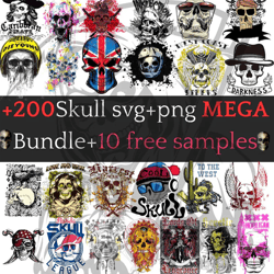 more than 1200 files,240 designs,Skull svg bundle,cricut files,t-shirts,sugar skulls svg,skull clipart,Day of the dead