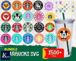 Starbucks SVG Bundle 1500 - INSTANT DOWNLOAD