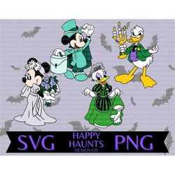 Haunted pals SVG, easy cut file for Cricut, Layered by colour