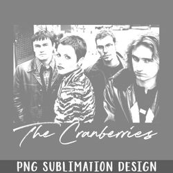 The Cranberries 90s Style Fan Design PNG Download