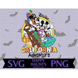 California adventure SVG, easy cut file for Cricut, Layered by colour