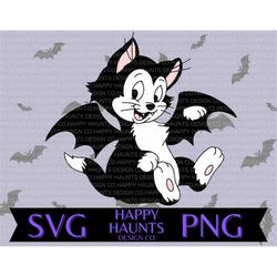 Bat Figaro  SVG, easy cut file for Cricut, Layered by colour