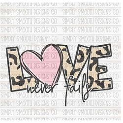 Love never fails png download
