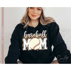 Baseball Mom Png, Baseball Png Shirt Design, Baseball Mama Clipart, 300 DPI Image Transfer DTG, Baseball Clipart Sublima