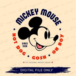 Original Mickey png - Gosh - Oh Boy - WDW shirt - Magical - pdf - png - sublimation - DTF
