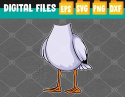Seagull Halloween Costume Gift I Halloween Party Svg, Eps, Png, Dxf, Digital Download