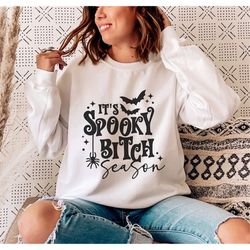 Spooky Bitch Season SVG PNG, In My Spooky Bitch Era svg, Spooky Mama svg, Momster svg, Halloween Shirt, Spooky Season