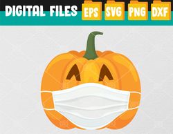 Halloween Trick or Treat Pumpkin Scary Halloween Svg, Eps, Png, Dxf, Digital Download