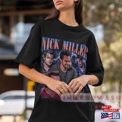 NICK MILLER Shirt, Nick Miller Homage Vintage Tshirt, Nick Miller Retro Fan Tees, Nick Miller Retro 90s Sweater, Nick Mi