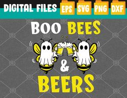 Boo Bees & Beers Couples Halloween Svg, Eps, Png, Dxf, Digital Download