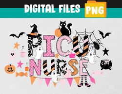 PICU Nurse Funny PICU Nurse RN CNA DSP Halloween PNG, Digital Download