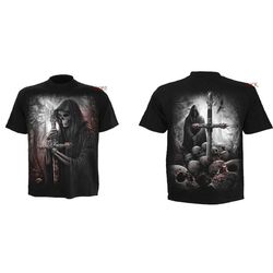 Spiral Direct New Design Soul Searcher T-Shirt Halloween T shirt Skull/Dragon/Reaper/Goth/Rock/Metal