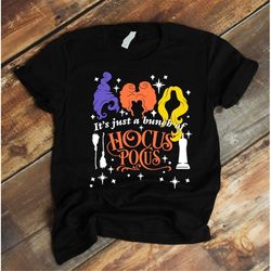 Hocus Pocus SVG, Its just a bunch of Hocus Pocus SVG, Halloween, Witch Shirt, Sanderson Sisters SVG, download, Halloween