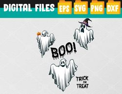 BOO SQUAD Ghost Retro Halloween CostumeSvg, Eps, Png, Dxf, Digital Download