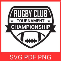 Rugby Club Tournament Championship Svg , Rugby Champion Svg, Rugby Championship Tournament Svg