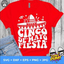 Cinco de mayo SVG, Fiesta SVG, Mexican Party, Mexican Hat digital cut files