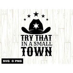 Small Town PNG SVG, Try That In A Small Town svg, Country Music Quotes, Aldean png, Patriotic Quotes, Country Quotes Shi