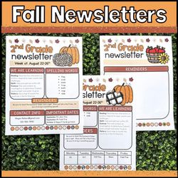 Holiday Classroom Newsletter Bundle | Editable School Newsletter | Classroom Newsletter Template | Teacher Newsletter
