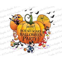 Halloween Mouse And Friends Png, Pumpkin Png, Trick Or Treat Png, Halloween Masquerade Png, Spooky Season Png, Halloween