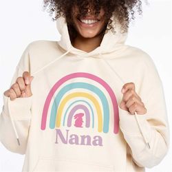 Nana Rainbow SVG, Rainbow, Easter Rainbow, Family Matching shirt, Easter Shirt, Family Matching shirt, Cricut Cut File,