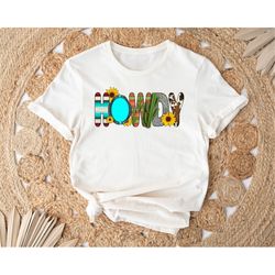 Howdy Shirt, Country Girl Shirt, Howdy Cowgirl Shirt, Cowgirl Boots Shirt, Boho Desert Graphic Tee, Country Music Gift,