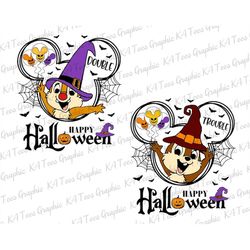 Bundle Happy Halloween Svg, Halloween Svg, Halloween Party, Halloween Couple, Trick Or Treat Svg, Spooky Season Svg, Tre
